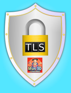 Mus 3D, cifrado TLS
